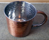 Prohibition Style Copper Handmade Shave Mug - Prohibition Style