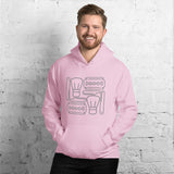 Vintage shaving Unisex Hoodie