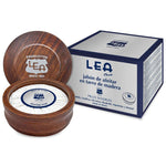 LEA CLASSIC SHAVING SOAP IN WOODEN BOWL (100G/3.5OZ) - Prohibition Style