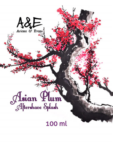 Ariana and Evans - Asian Plum Shaving Aftershave Splash & Skin Food - Prohibition Style