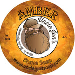 UNCLE JON'S NATURAL SHAVE SOAP - AMBER - Prohibition Style
