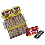 Treet Black Double Edge Blades, 1 Pack Of 10 (10 Blades) - Prohibition Style