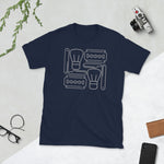 Vintage shaving Short-Sleeve Unisex T-Shirt